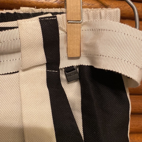 Rudsak womens stripe linen capri pants size XS - Picture 5 of 10